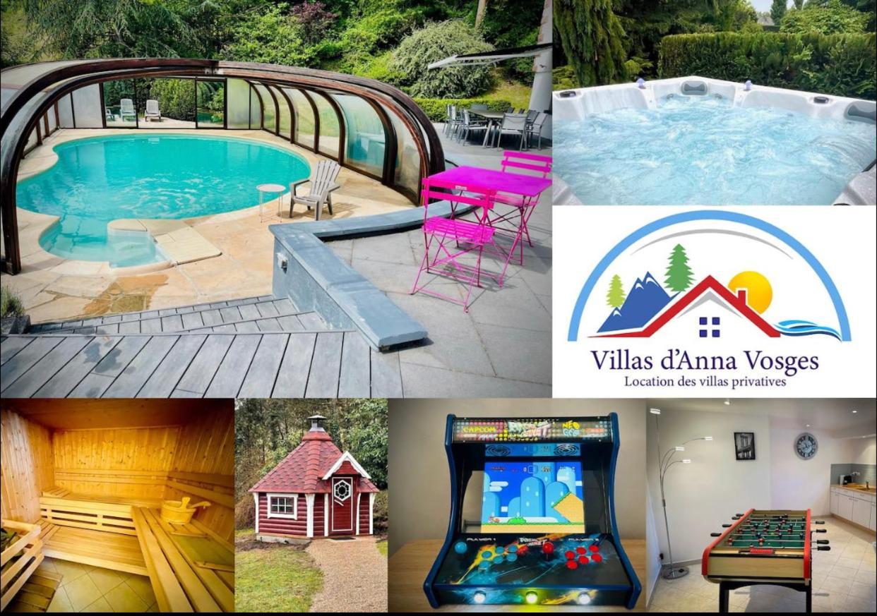 Villa 250M2 Avec Piscine Chauffee & Spa & Kota-Grill & Sauna Saint-Die-des-Vosges ภายนอก รูปภาพ
